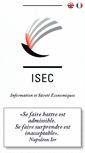 Mobile Screenshot of isec-info.com